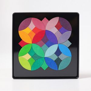 Grimm's - Magnetické puzzle - kruhy - 40 ks