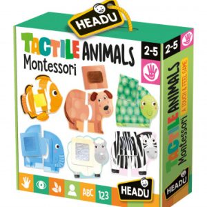 HEADU: Montessori - Dotykové puzzle - Zvířátka