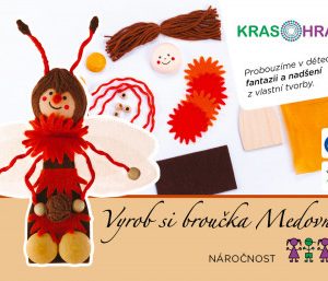 Krasohrátky - Vyrob si broučka Medovníka