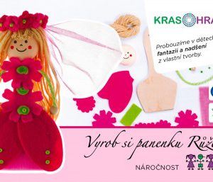 Krasohrátky - Vyrob si panenku Růženku