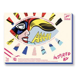 Kreativní hra - Roy Lichtenstein - Superhrdinové