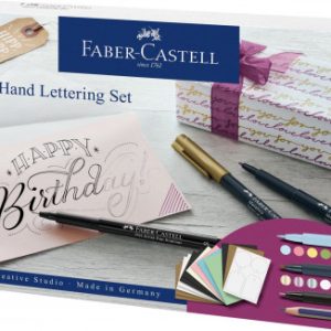 Kreativní sada - Popisovače Faber-Castell Pitt Artist Pen Hand Lettering - 12 ks