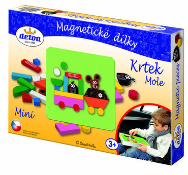 Magnetické dílky Krtek - Mini
