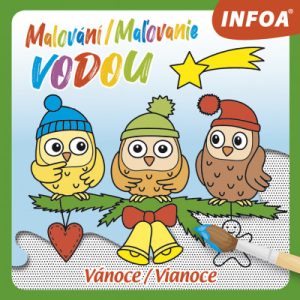 Malování vodou - Vánoce