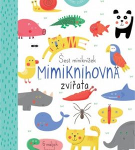 Mimiknihovna - šest miniknížek - Zvířata