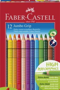 Pastelky Faber-Castell JUMBO GRIP - 12 barev