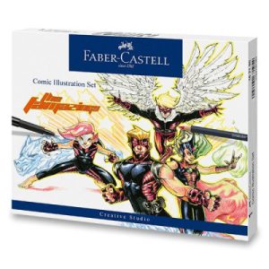 Popisovače Faber-Castell Comic Illustration - 15 ks