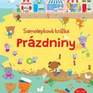 Prázdniny - velká samolepková knížka