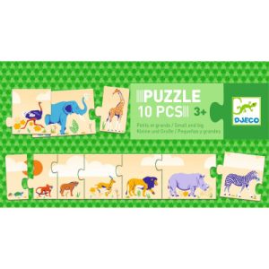 Puzzle - Od nejmenšího k největšímu - 10 ks