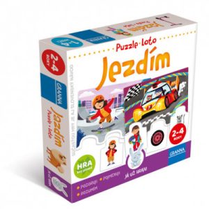 Puzzle a loto - Jezdím