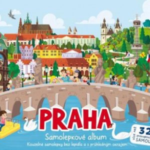 Samolepkové album - Praha