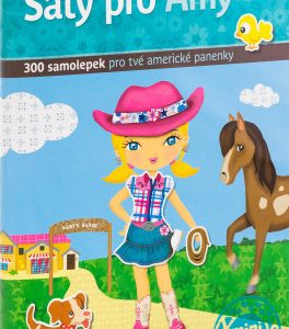 Šaty pro Amy - kniha samolepek