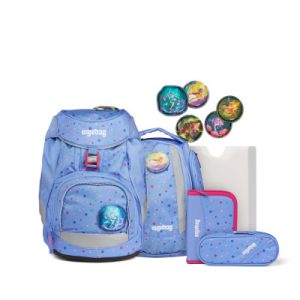 Školní 6dílný set Ergobag pack - Magical blue
