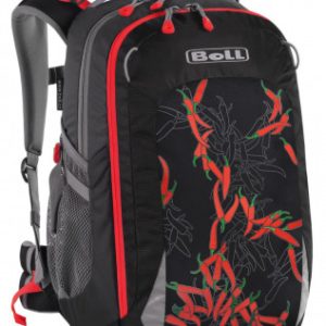 Školní batoh BOLL SMART Artwork Collection 24 l Chilli Peppers - black