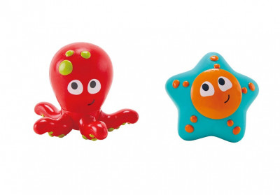 Stříkací chobotnice s hvězdicí - hračka do vody