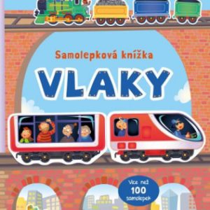 Vlaky -  samolepková knížka