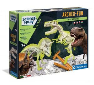 Vykopávky - T-Rex + Triceraptos