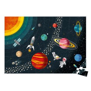 Vzdělávací puzzle - Vesmír a sluneční soustava - 100 ks