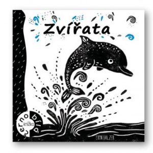 Zvířata - černobílá knížka