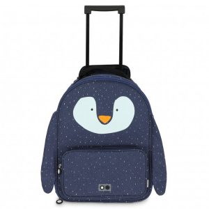 Dětský kufr na kolečkách Mr. Penguin