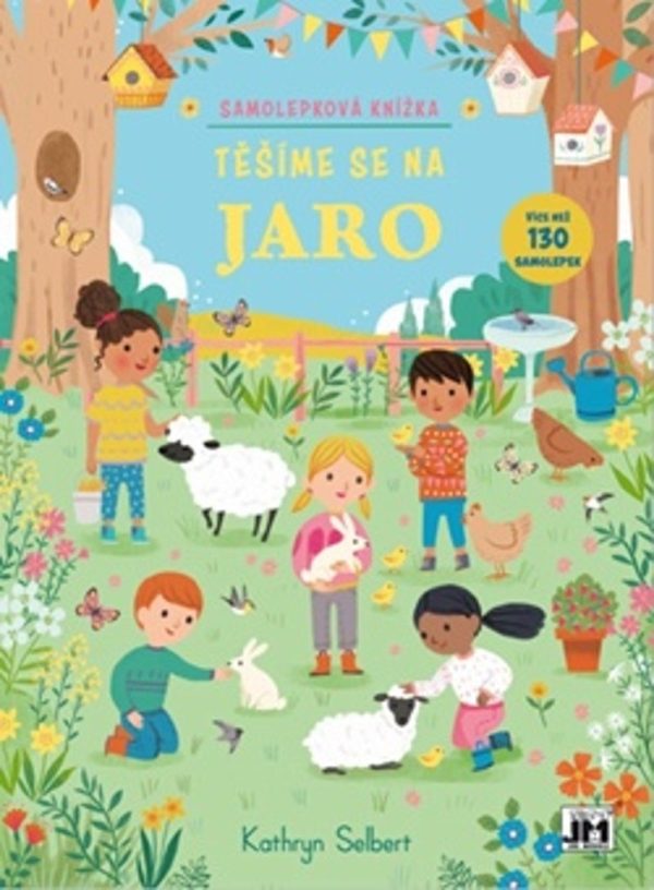 Těšíme se na jaro -  samolepková knížka