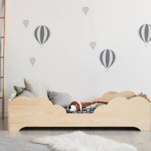 ADEKO ADEKO BOX 10 Dřevěná dětská postel Rozměr: 60 x 120 cm