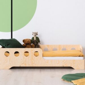 ADEKO KIKI 5 - P Dětská dřevěná postel ADEKO Rozměr: 90 x 140 cm