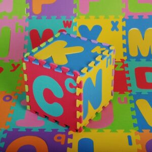Abecední sada puzzle velká a malá písmena