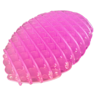 Antistresová elastická senzorická hračka 10 cm fialová