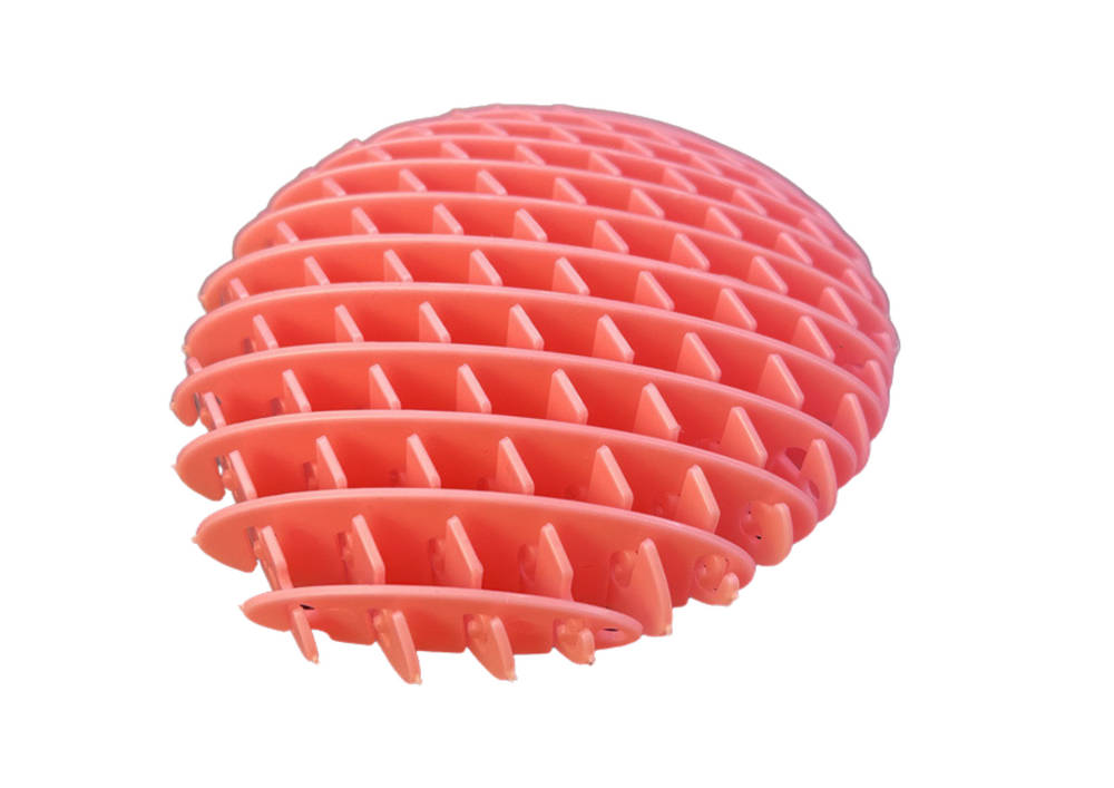 Antistresová elastická senzorická hračka 10 cm růžová