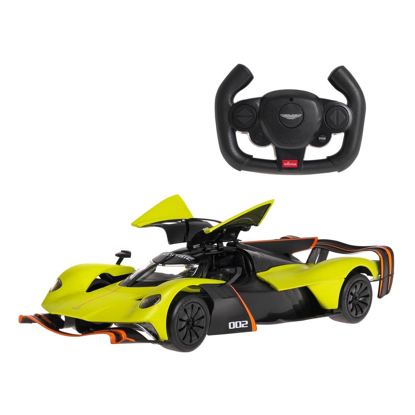 Autíčko na dálkové ovládání R/C Aston Martin Valkyrie AMR Pro 1:14 zelené - Obrázek 2