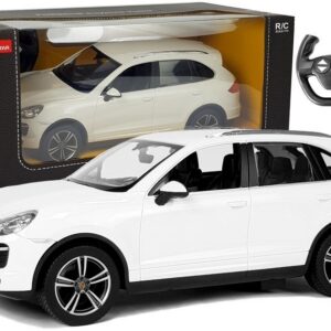 Autíčko na dálkové ovládání R/C Porsche Cayenne 1:14 bílé