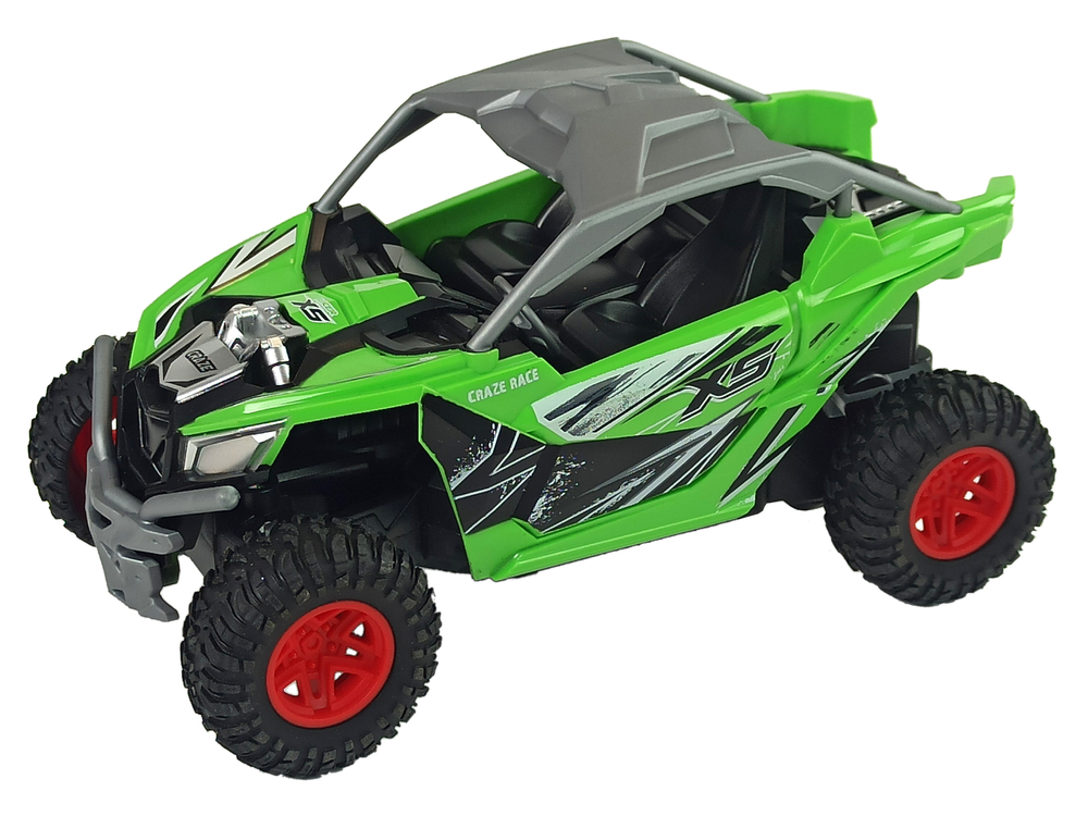 Auto Cross Country na dálkové ovládání R/C 27 MHz zelené - Obrázek 2