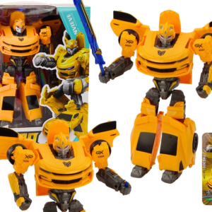 Auto-Robot 2v1 Transformace Sportovní Žlutý