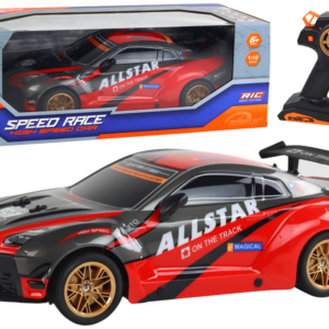 Auto na dálkové R/C ovládání Allstar 1:10 červené