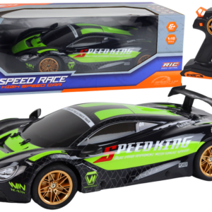 Auto na dálkové R/C ovládání Speed King 1:10 zelené