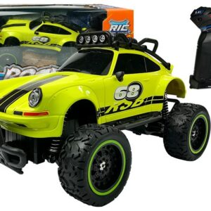 Auto na dálkové ovládání Beetle 1:18 zelené 2