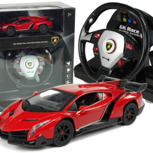 Auto na dálkové ovládání Lamborghini Veneno R/C 1:24 červené