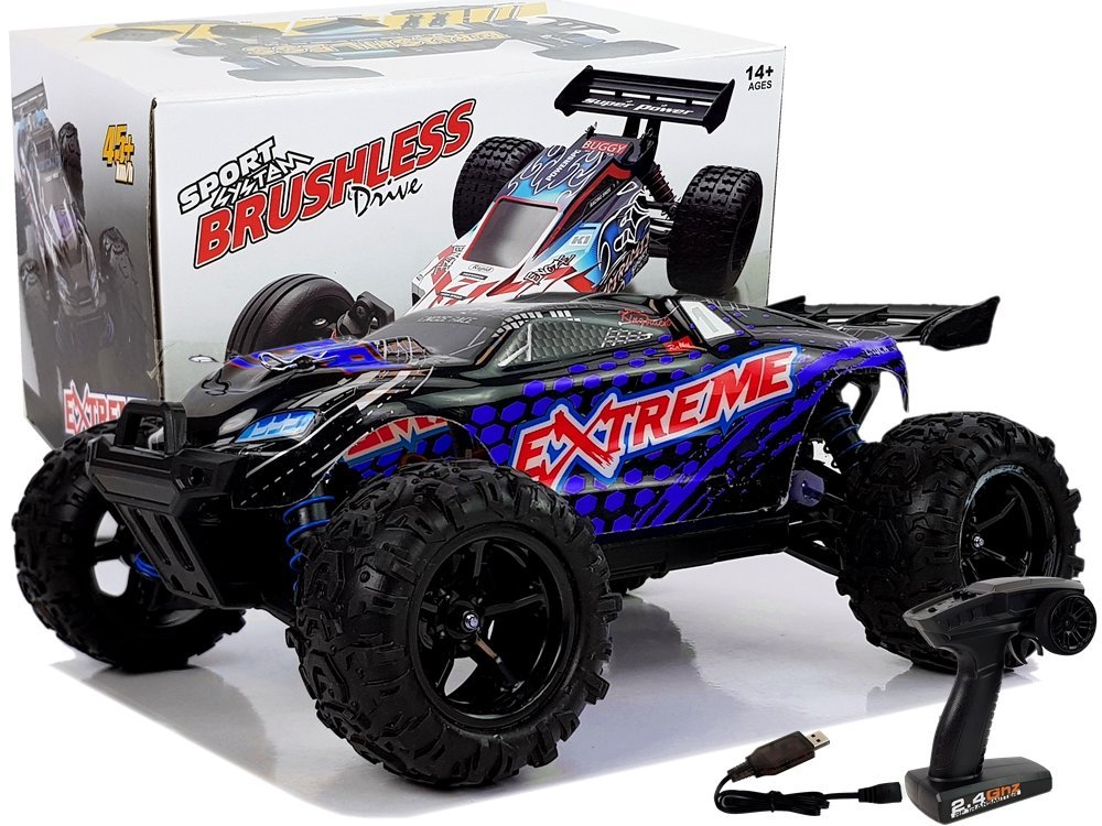 Auto na dálkové ovládání R/C 4x4 Buggy Enzone 45 km/h modré