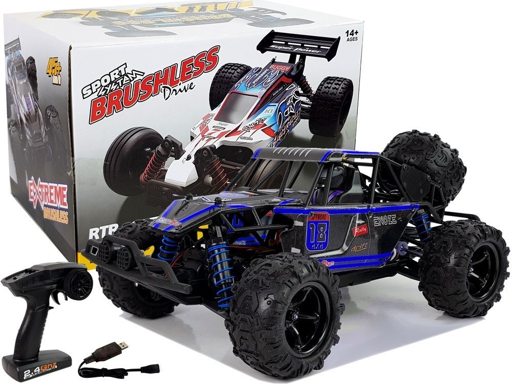 Auto na dálkové ovládání R/C 4x4 Buggy Enzone 45 km/h modré