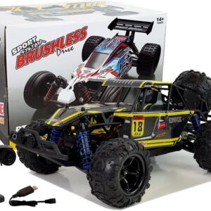 Auto na dálkové ovládání R/C 4x4 Buggy Enzone 45 km/h žluté