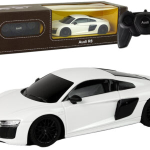 Auto na dálkové ovládání R/C Audi R8 Rastar 1:24 bílé
