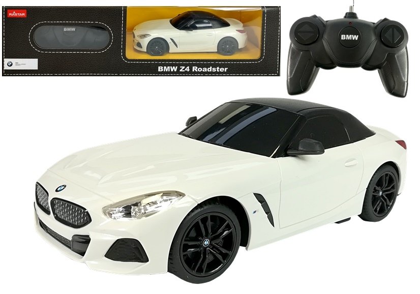 Auto na dálkové ovládání R/C BMW Z4 Roadster Rastar 1:24 bílé