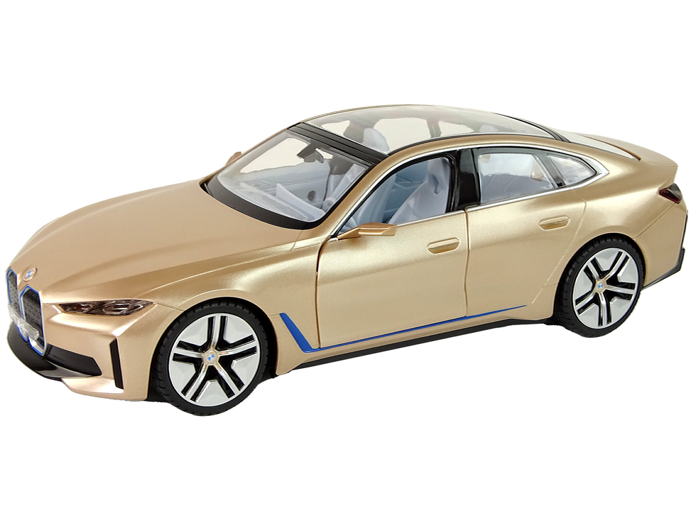 Auto na dálkové ovládání R/C BMW i4 Rastar 1:14 zlaté - Obrázek 2