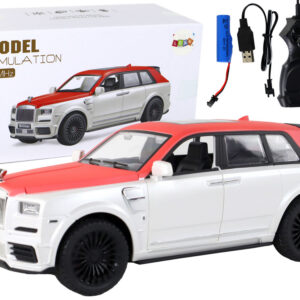 Auto na dálkové ovládání R/C Bvliiman 1:20 bílá červená