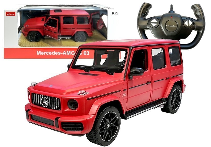 Auto na dálkové ovládání R/C Mercedes G63 červené