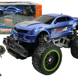 Auto na dálkové ovládání R/C Monster 1:24 modré