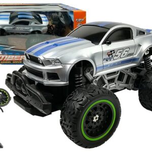 Auto na dálkové ovládání R/C Monster 1:24 stříbrné