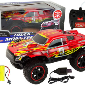 Auto na dálkové ovládání R/C Monster Truck 1:12 červené