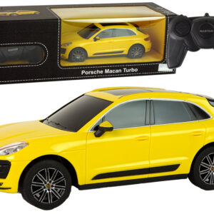 Auto na dálkové ovládání R/C Porsche Macan Turbo 1:24 žluté